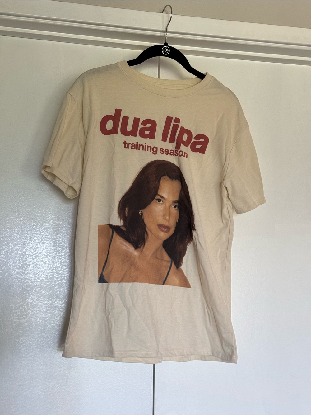 Dua Lipa Training Season Graphic Tee - Cream